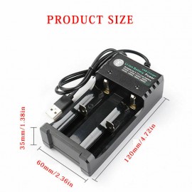 Dual USB Lithium Battery Charger