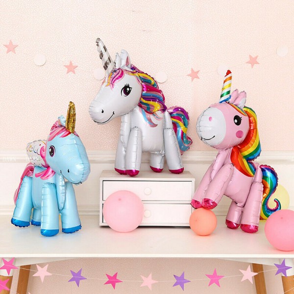 18" 3D Unicorn Balloon