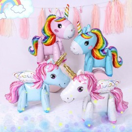 18" 3D Unicorn Balloon