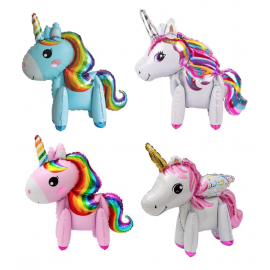 18" 3D Unicorn Balloon