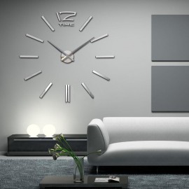 3D Frameless Wall Clock