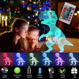 3D Dinosaur Light
