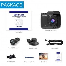 4K Ultra HD 2160p Dash Cam