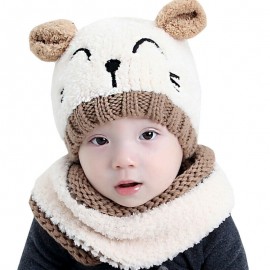 Baby Bear Beanie & Scarf Set