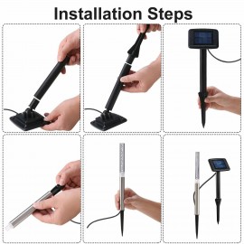 Solar Garden Bubble Lamps