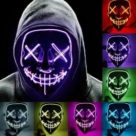 LED Halloween Mask