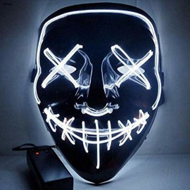 LED Halloween Mask