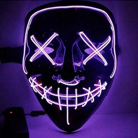 LED Halloween Mask