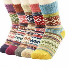 Ladies Winter Thermal Socks (5 pack)