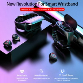 M1 TWS 2in1 Smart Watch & Earbuds