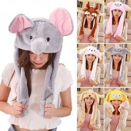 Moving Ear Plush Hats