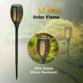 Solar Flame LED Light