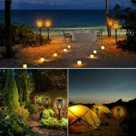 Solar Flame LED Light