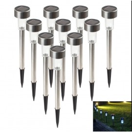 10pcs Stainless Steel Solar Posts