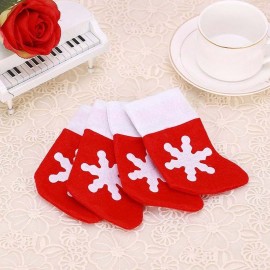 4 x Mini Stocking Cutlery Holders