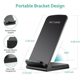 QI Wireless Fast Charge Stand