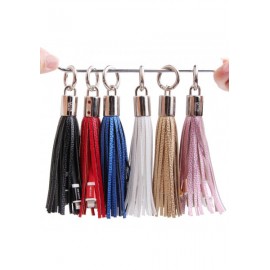 iPhone Lightning Leather Tassel