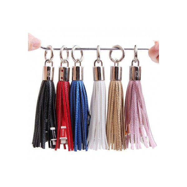 iPhone Lightning Leather Tassel